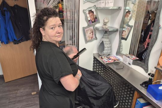 Coiffeuse Andrea Kindler